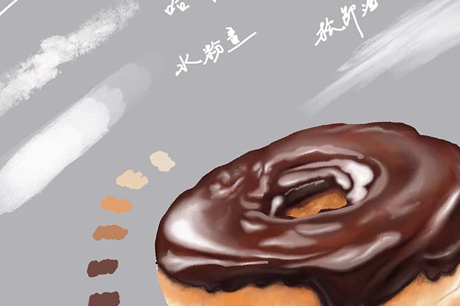 輕水彩課程作品
