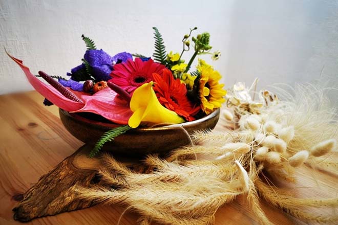 家居花藝課程作品